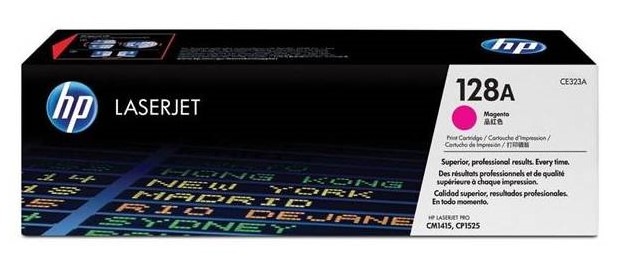 Toner HP 128A, 1 300 strán purpurová farba