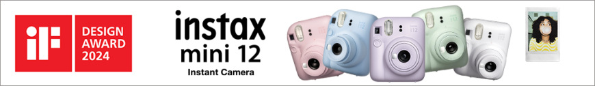 Instantný fotoaparát Fujifilm Instax mini 12 ACC kit biely Fujifilm Instax mini 12 ACC kit, biela