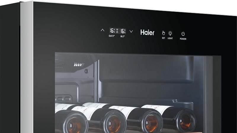 Vínotéka Haier HWS188GAE čierna