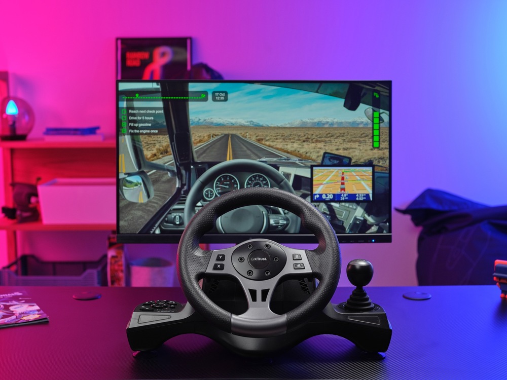 Volant Trust GXT 289 MOVI čierny