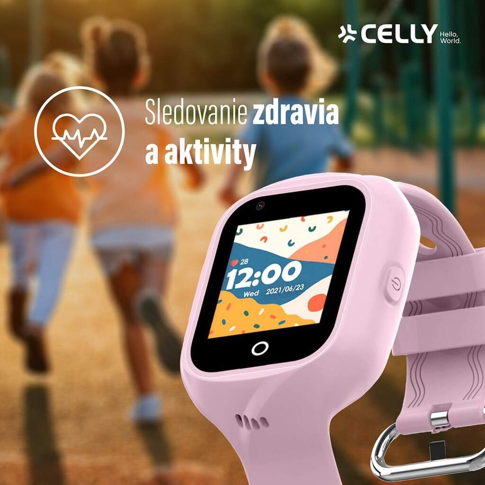 Inteligentné hodinky Celly Kidswatch 4G modré Inteligentné hodinky Celly Kidswatch 4G modré