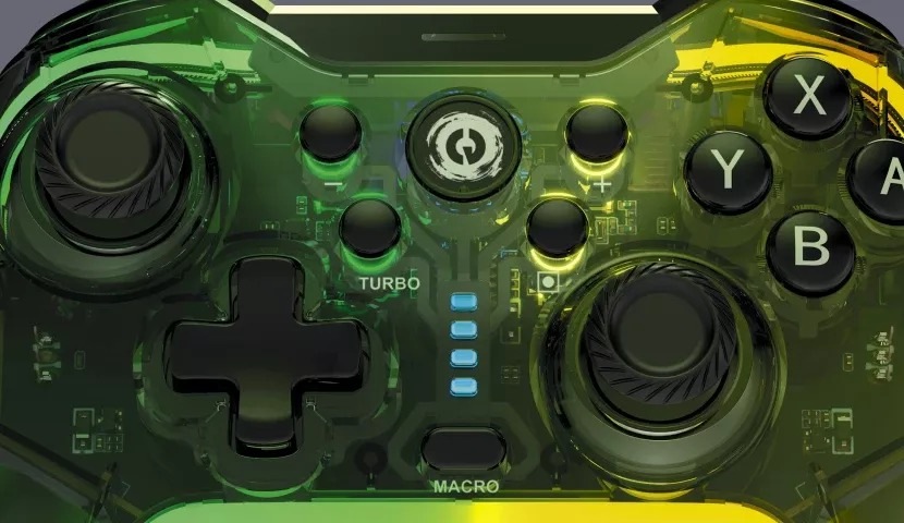 Gamepad Canyon GPW-02 RGB 5v1 (Nintendo Switch, iOS 13.0, Android, PC, PS3) priehľadný Canyon GPW-02 RGB 5v1 (CND-GPW02)