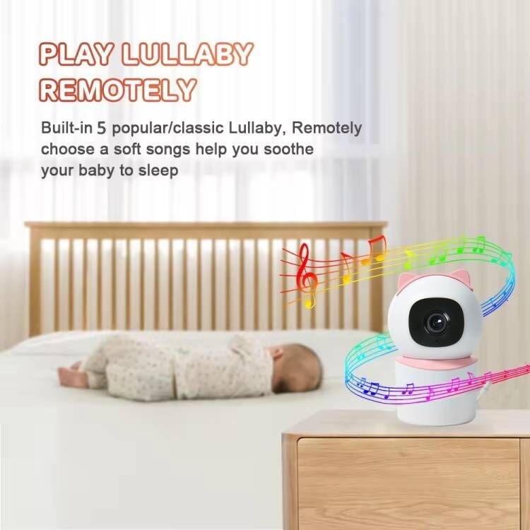 IP kamera IMMAX BABY, Wi-Fi, Tuya ružová IP kamera IMMAX BABY, Wi-Fi, Tuya ružová