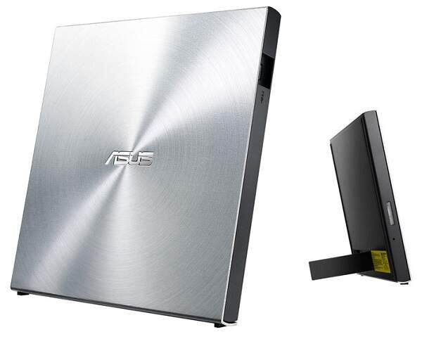 Externá DVD napaľovačka Asus SDRW-08U5S-U slim strieborná Externá DVD napaľovačka Asus SDRW-08U5S-U slim strieborná