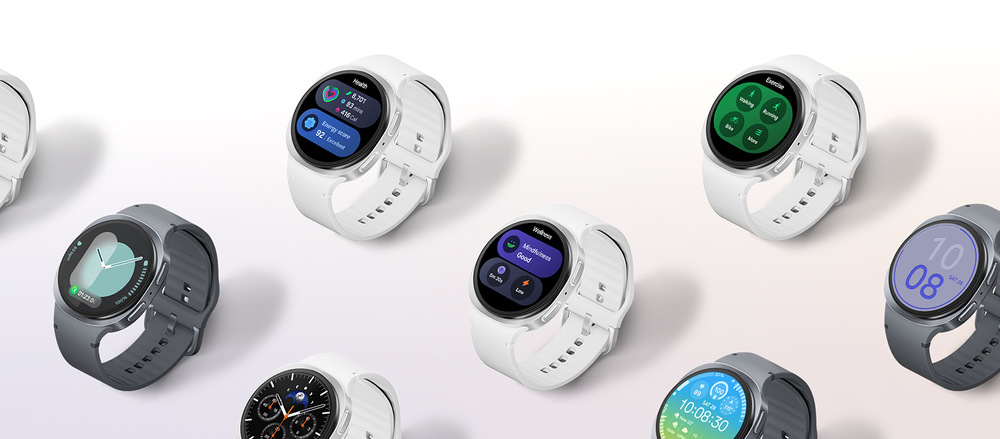 Inteligentné hodinky Samsung Galaxy Watch8 44 mm strieborné