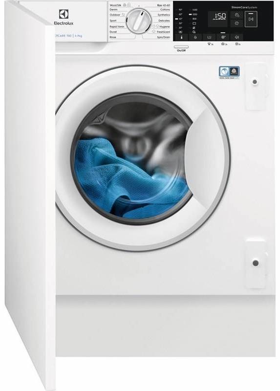 Vestavná pračka Electrolux EWN7F447WI řady 700 SteamCare 