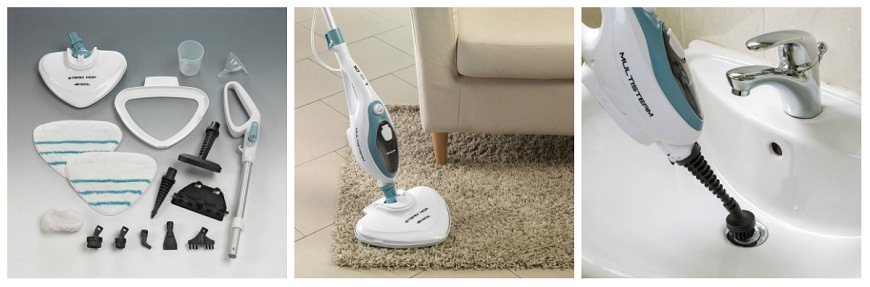 Parný mop Ariete Vapor 4164 10 v 1 biely