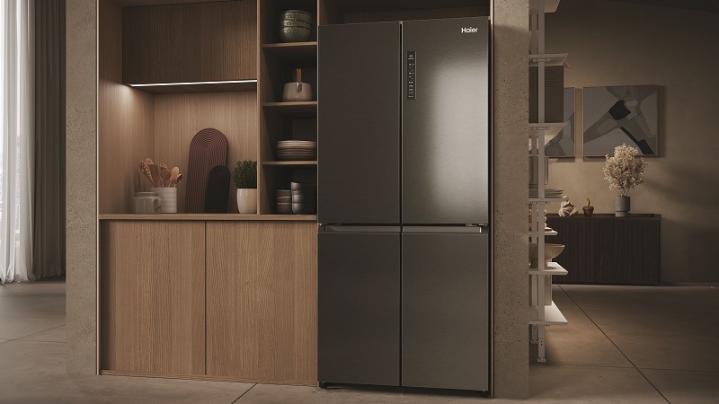 Americká chladnička Haier HCR3818ENMD nerez Americká chladnička Haier HCR3818ENMD nerez