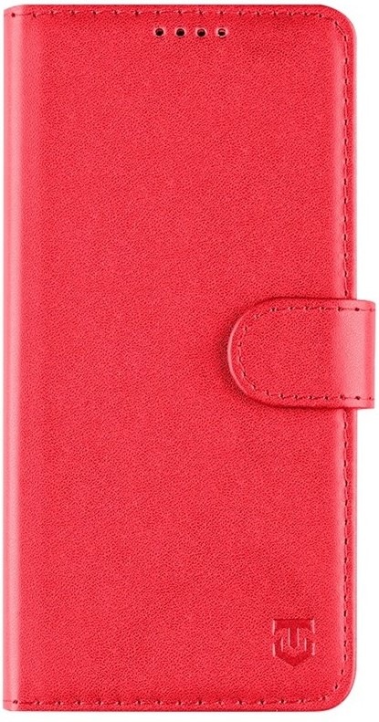 Puzdro na mobil flipové Tactical Field Notes na Xiaomi Redmi 13 4G - červené