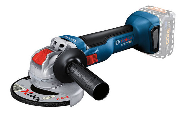 Uhlová brúska akumulátorová Bosch Professional GWX 18V-10 X-LOCK (bez batérie)