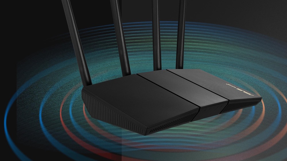 Router Asus RT-AX57, AX3000 čierny Asus RT-AX57