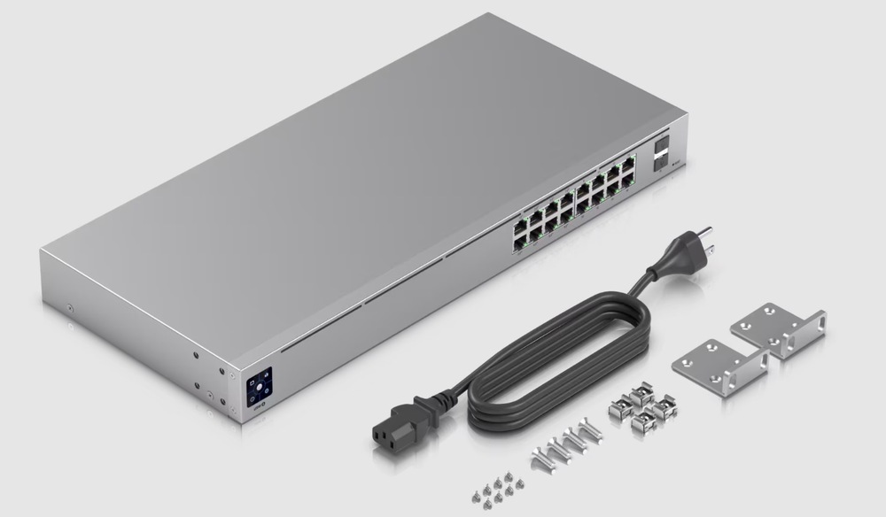 Switch Ubiquiti USW-16-POE, 16 port Gigabit Switch Ubiquiti USW-16-POE, 16 port Gigabit