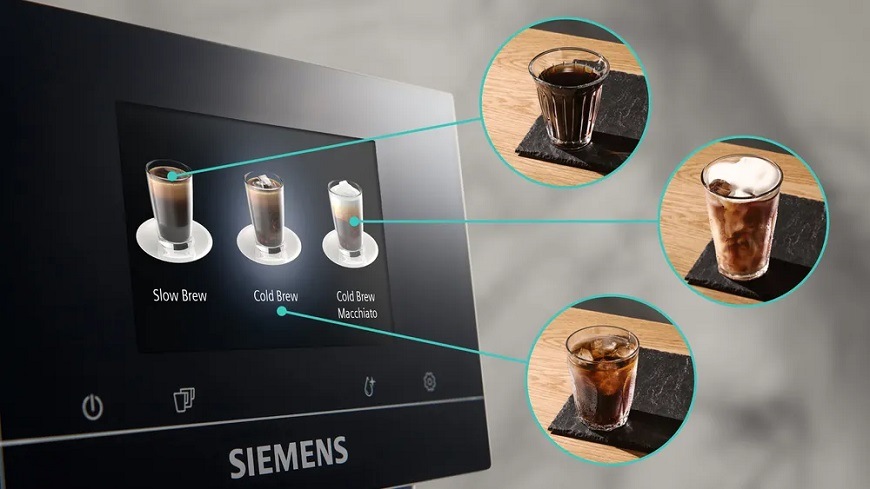 Automatický kávovar Siemens EQ700 Classic TP713R09 čierny "SIETP713R09_ľadova"