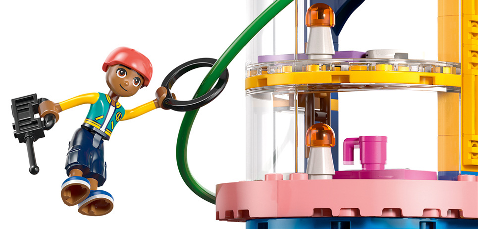 Stavebnica LEGO® Friends 42689 Klubovňa kamarátov v mestečku Heartlake Spoločné stavanie 794 dielikov s aplikáciou LEGO Builder prináša detailnú klubovňu aj množstvo priestoru pre ďalšie príbehy.
