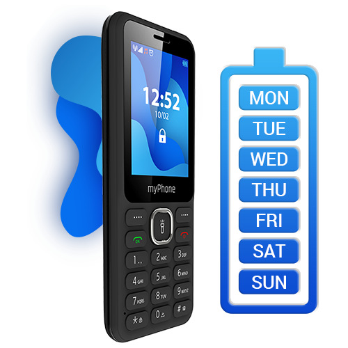 Mobilný telefón myPhone myPhone 6320 čierny Mobilný telefón myPhone myPhone 6320 čierny