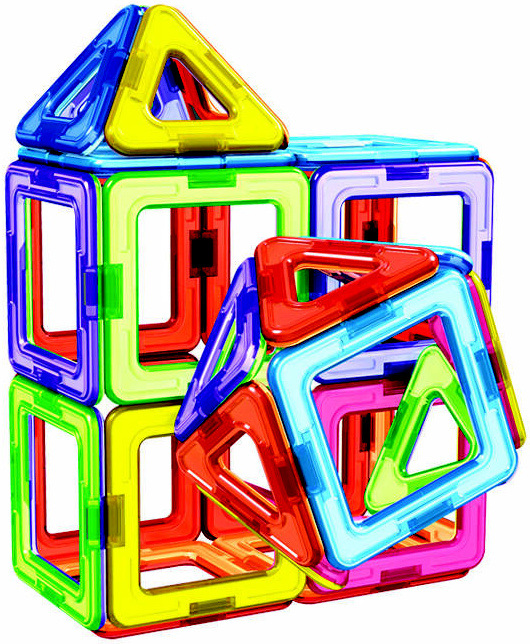 Stavebnica SPARKYS Magnetic Sheet 46 dílků