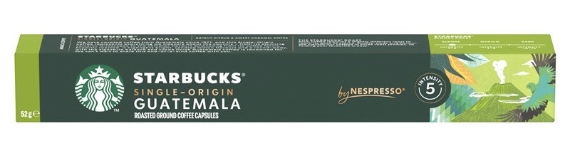 Kapsuly pre espressá Starbucks NC Single-Origin Guatemala (10 ks)