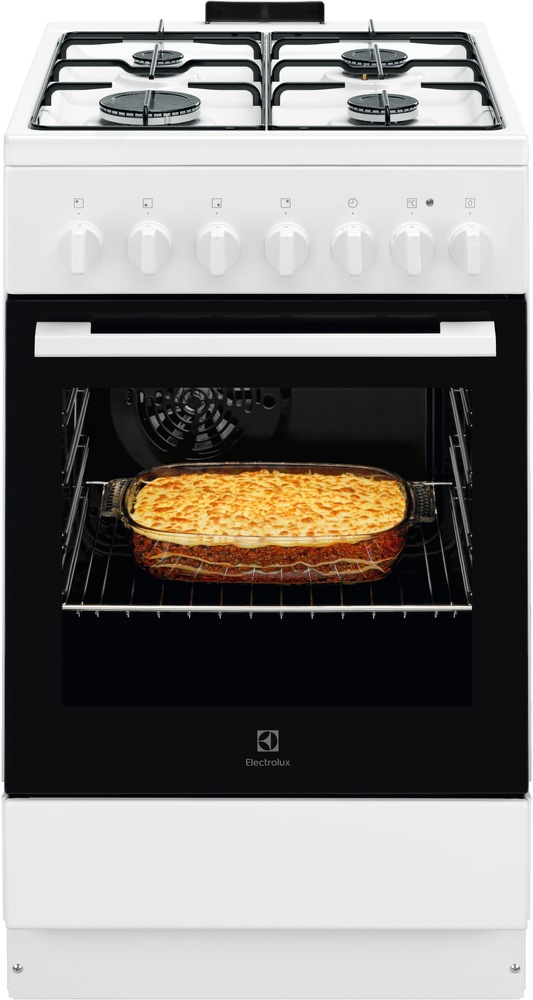 Kombinovaný sporák Electrolux LKK520032W biely