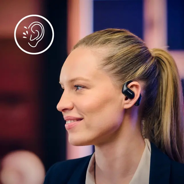 Slúchadlá Panasonic RB-F10, TWS čierna Panasonic RB-F10, čierna