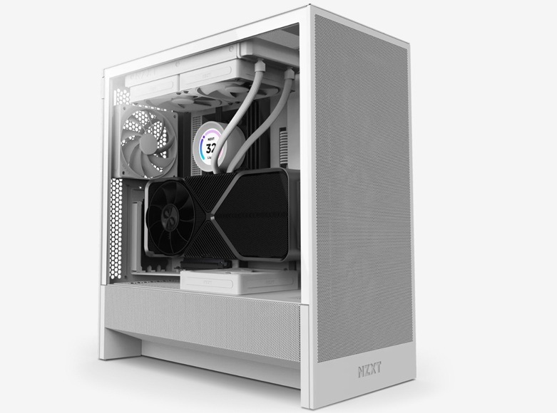 Case NZXT H5 Flow RGB čierna