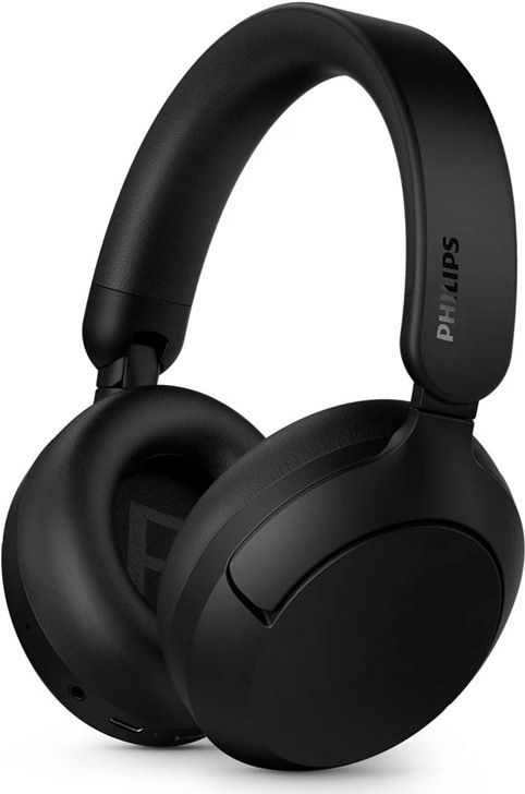 Oblúkové slúchadlá Philips TAH6000BK/00, čierna farba