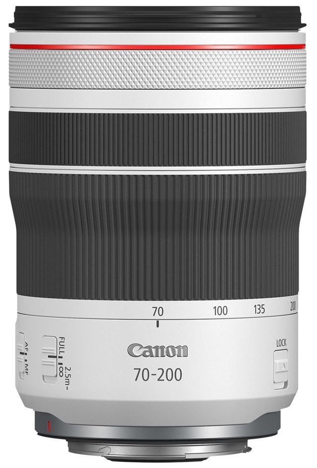 Objektív Canon RF 70-200 mm F/4L IS USM čierny/biely