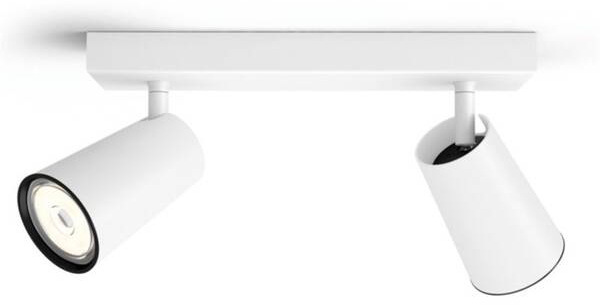 Bodové svietidlo Philips Paisley, 2xGU10 biele