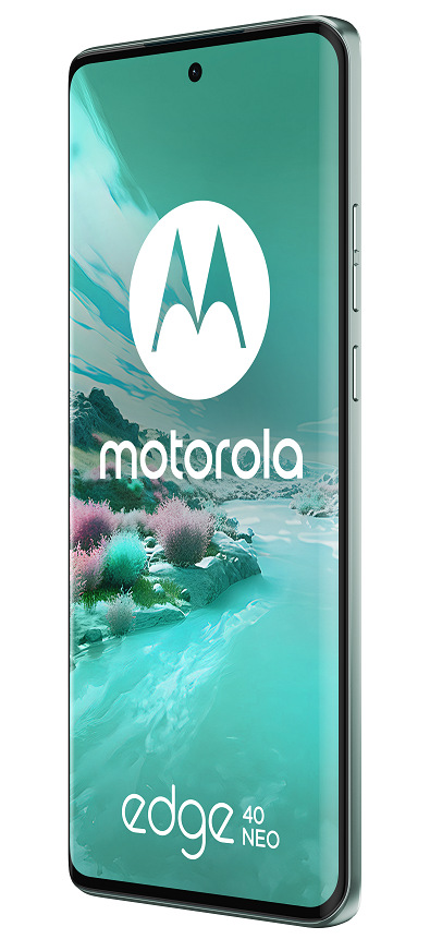 Mobilný telefón Motorola Edge 40 Neo 12 GB / 256 GB - Caneel Bay (Vegan Leather)