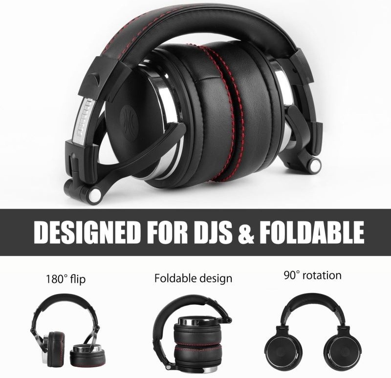 Slúchadlá OneOdio Pro-50 DJ čierna ODIPRO50BK_03