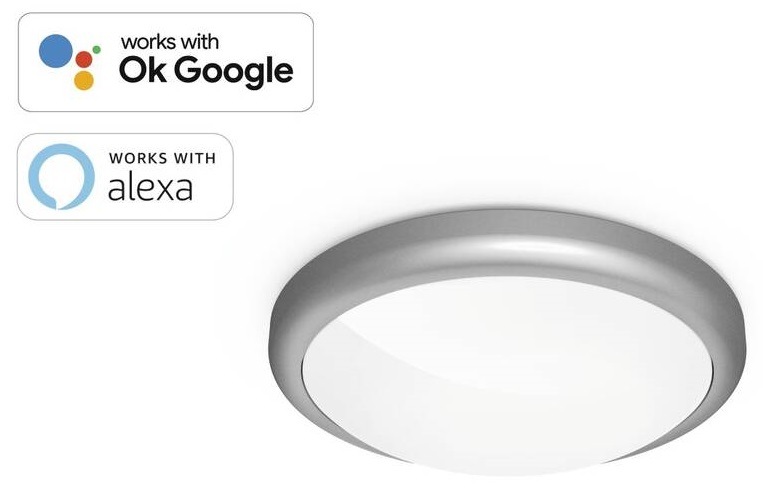 LED stropné svietidlo Hama SMART WiFi, okrúhle, priemer 30 cm, kovový rám LED stropné svietidlo Hama SMART WiFi, okrúhle, priemer 30 cm, kovový rám