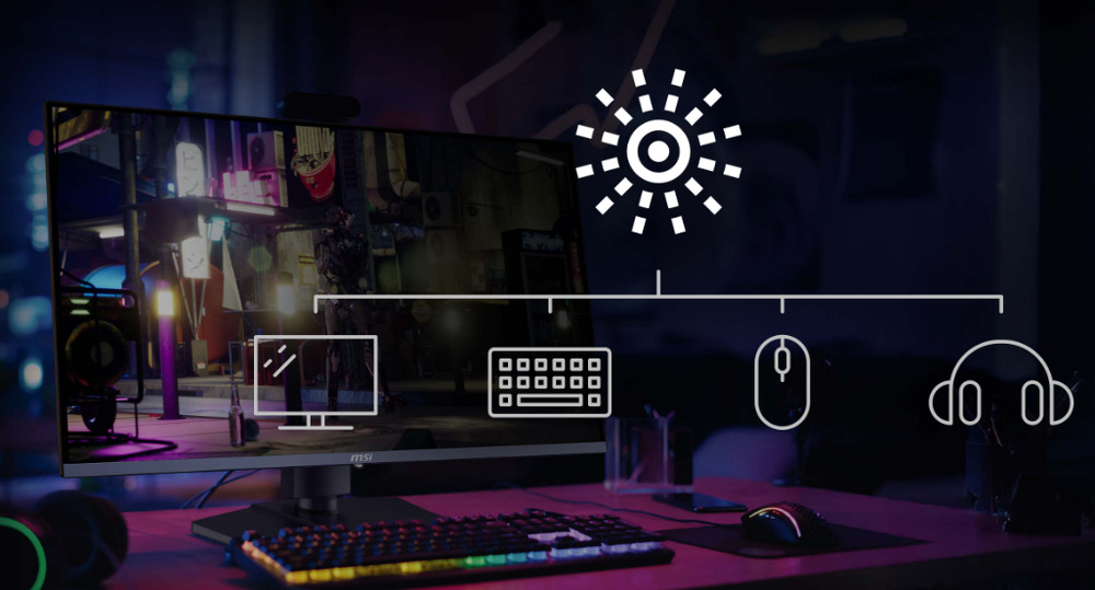 Herný monitor MSI MPG 272URX QD-OLED čierny