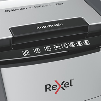 Skartovač Rexel Optimum AutoFeed+ 100X Rexel Optimum AutoFeed+ 100X