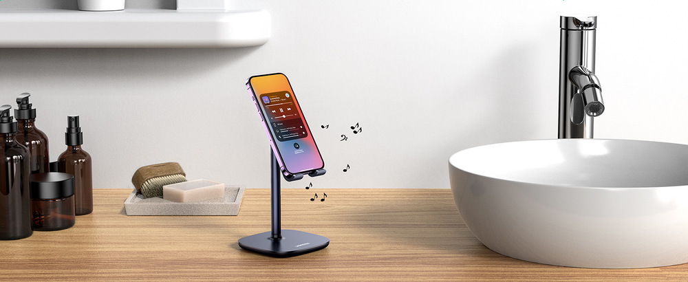 Držiak na mobil UGREEN Mobile desktop stand čierny