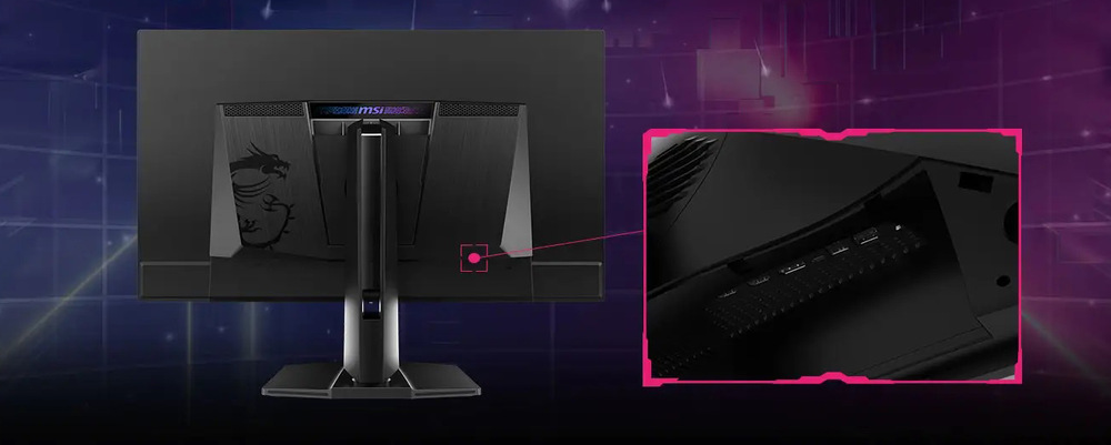 Herný monitor MSI MPG 321URX QD-OLED čierny