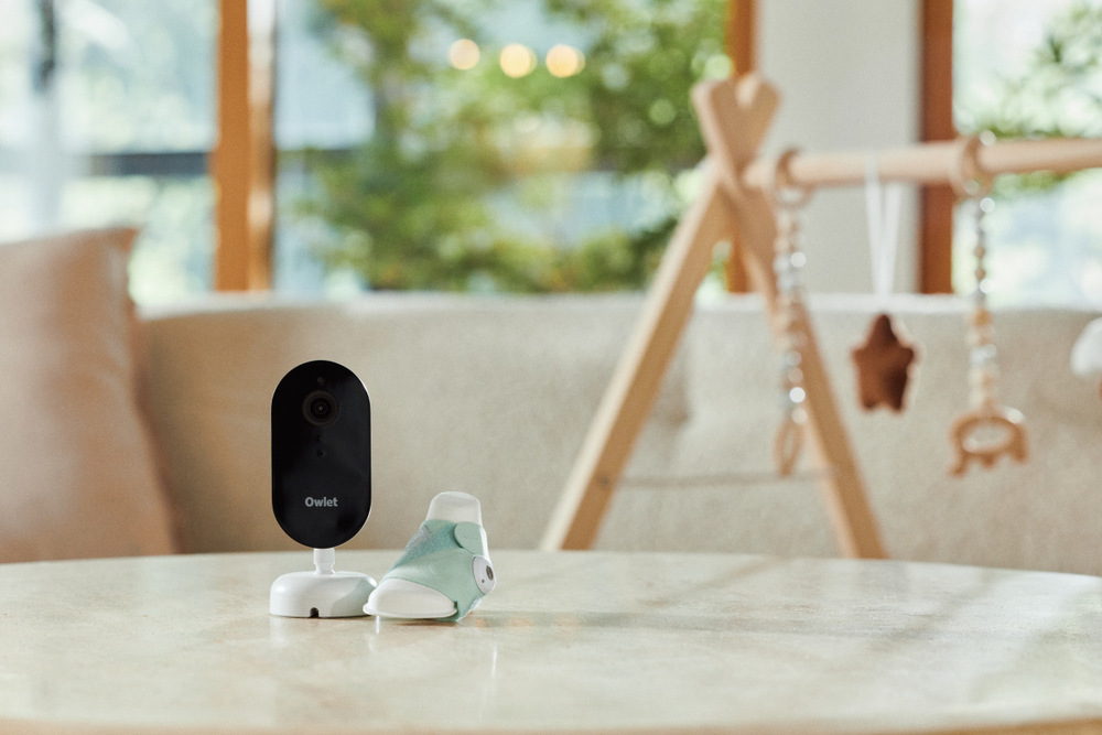 Súprava kamery a inteligentné ponožky Owlet Dream Duo - Mint zelená