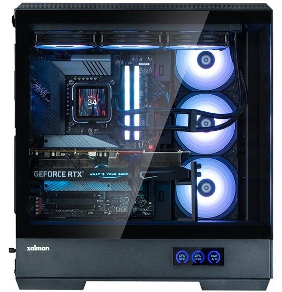 Case Zalman P50 DS čierna