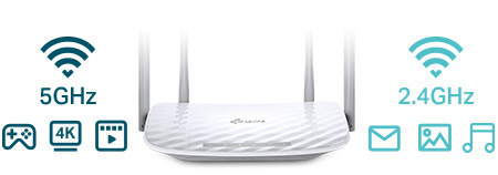 Router TP-Link Archer C50 V4 biely Router TP-Link Archer C50 V4 biely