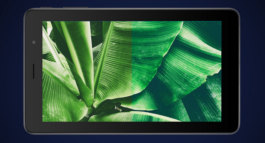Tablet ALCATEL 1T 7 2019 KIDS + ochranný obal čierny/modrý