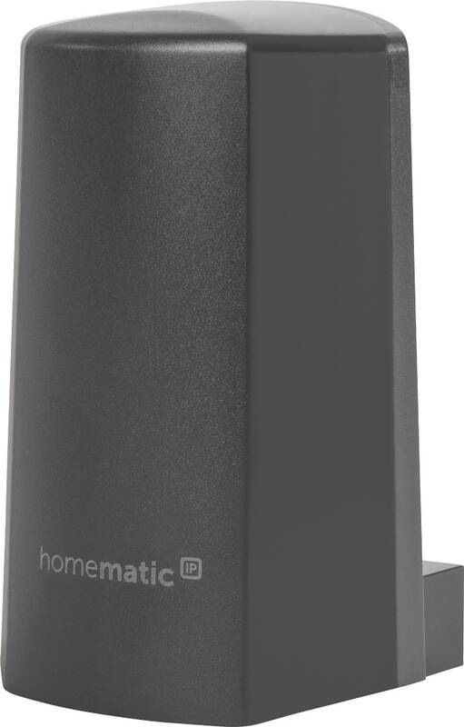 Senzor Homematic IP teploty a vlhkosti - vonkajšie - antracit Senzor Homematic IP teploty a vlhkosti - vonkajšie - antracit