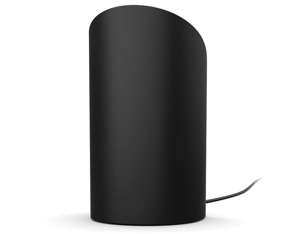 Stolové svietidlo Philips Hue Wall washer, 20W, EU/UK, White and Color Gradient čierne Pohľad na zadnú stranu lampičky Philips Hue Wall washer