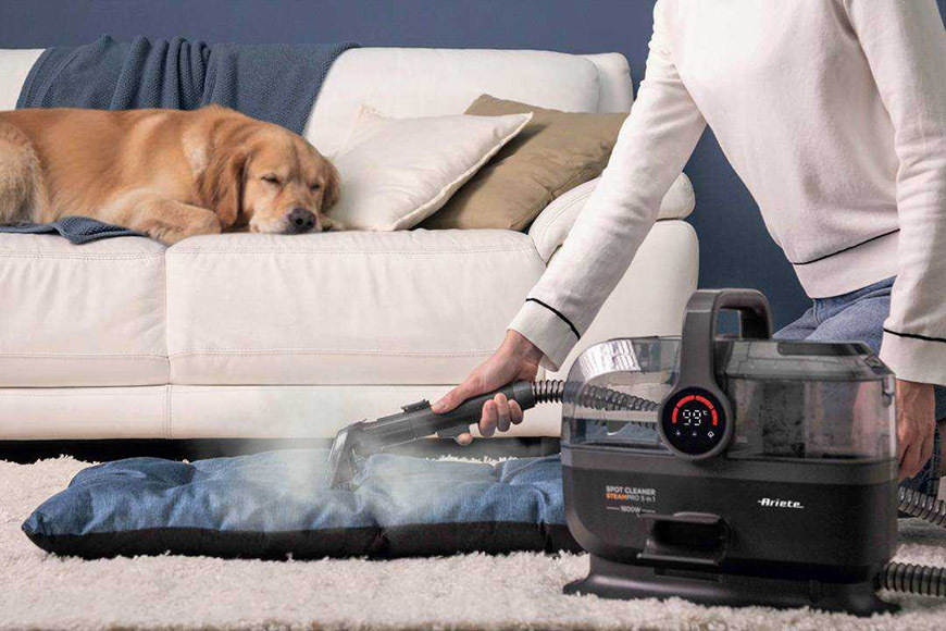 Tepovač kobercov Ariete 2484 Spot Cleaner Steam čierny Tepovač kobercov Ariete 2484 Spot Cleaner Steam
