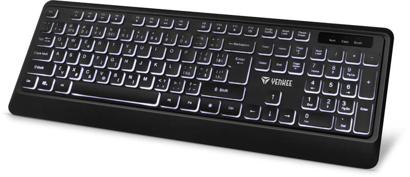 Klávesnica YENKEE YKB 1025CS Vision čierna