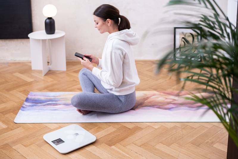 Osobná váha TrueLife FitScale W7 BT White