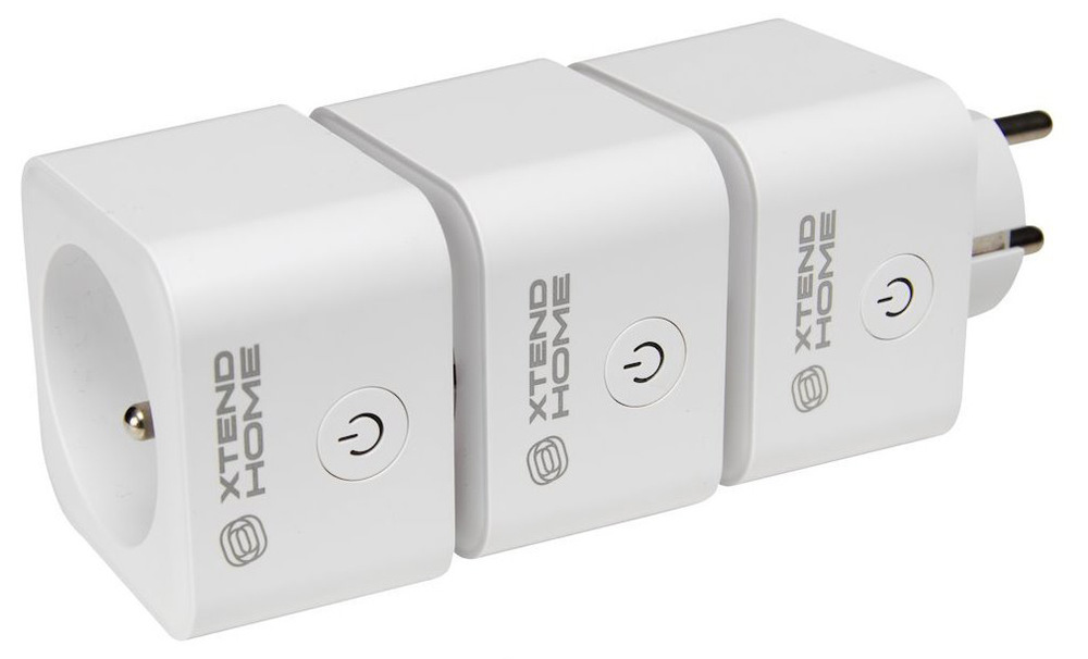 Inteligentná zásuvka Xtend Home XTH-ZA101M (3 ks) biela