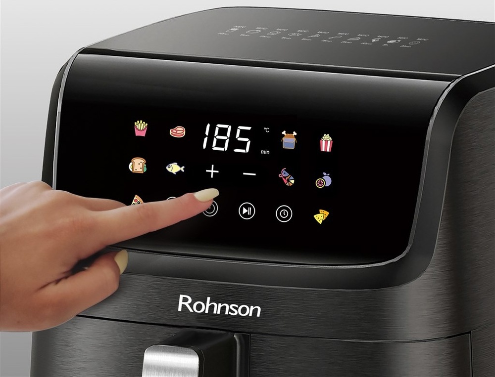 Fritéza teplovzdušná Rohnson R-2869, 7 l čierna Fritéza teplovzdušná Rohnson R-2869, 7 l čierna