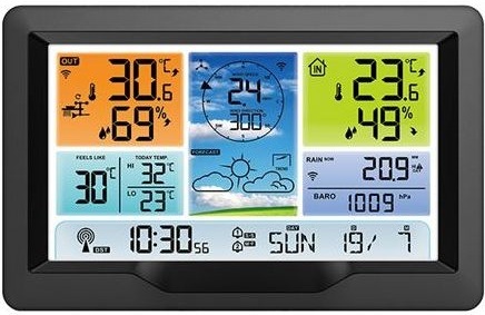 Meteorologická stanica Solight TE90 čierna SODTE90_02