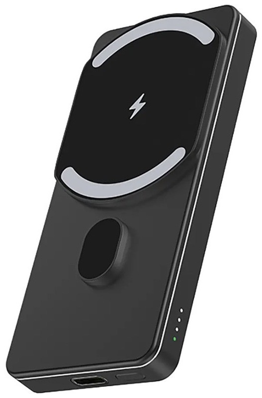 Powerbanka ER Power s kapacitou 5 000 mAh, čierna farba