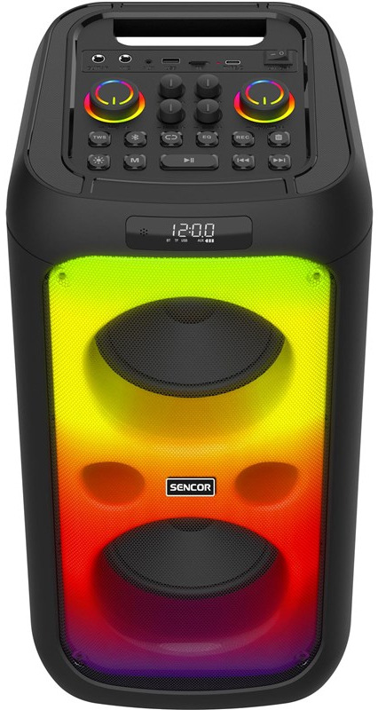 Sencor PARTYCON WAVE SOUND, čierna