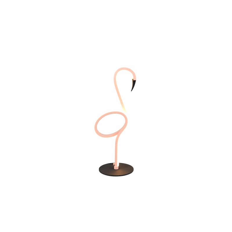 Stolná lampička Reality INGO Table lamp ružová
