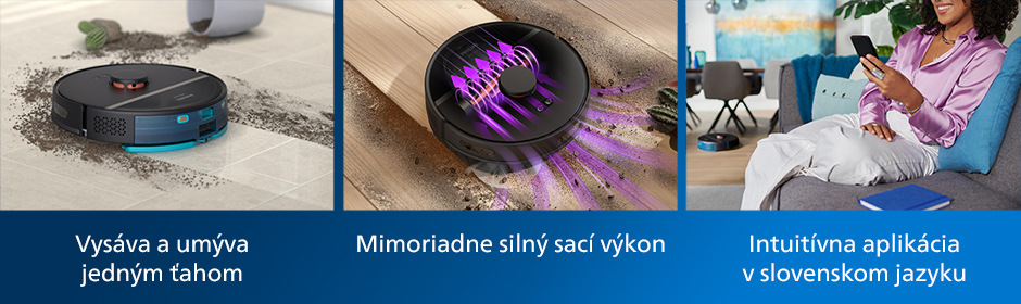 Robotický vysávač Philips Series 3000 XU3000/01 Philips Series 3000 XU3000/01